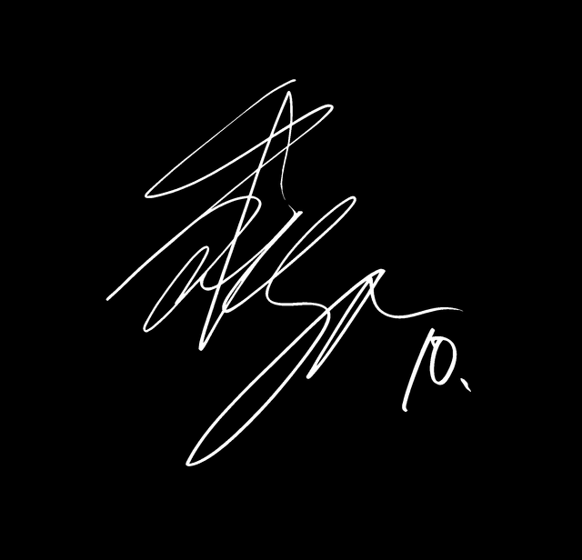 田中 剛 サイン